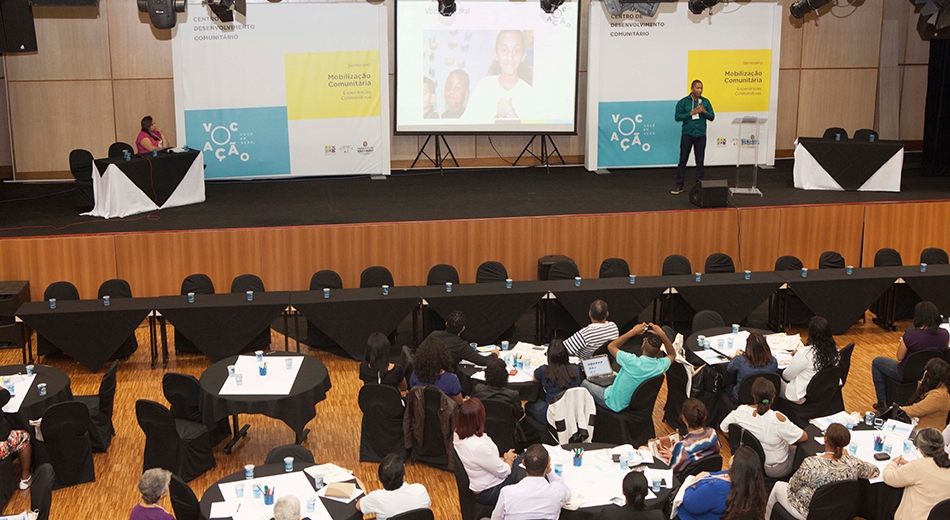 Seminário Mobilização Comunitária - A Wemake fez toda a produção e organização do evento, com locação do espaço, estrutura audiovisual e alimentação, logística de participantes...